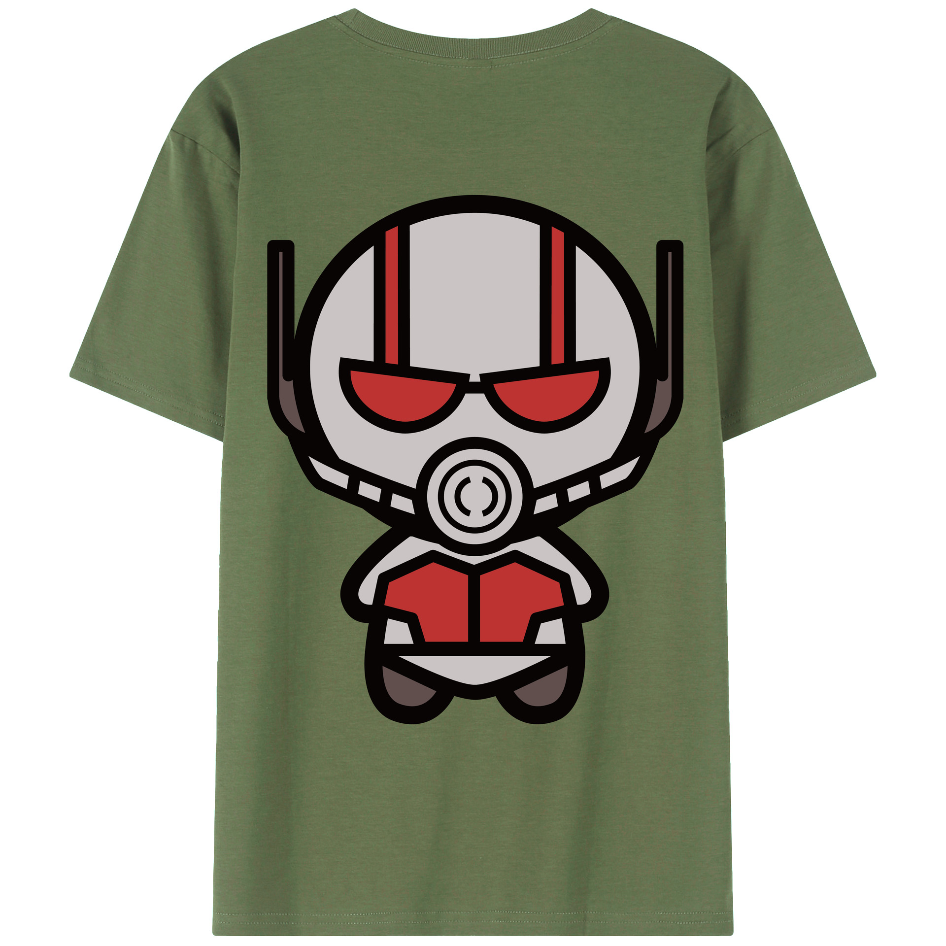 （画像用） アベンジャーズ The Avengers 綿100％ メンズ半袖Tシャツ（バックプリント） 通気性